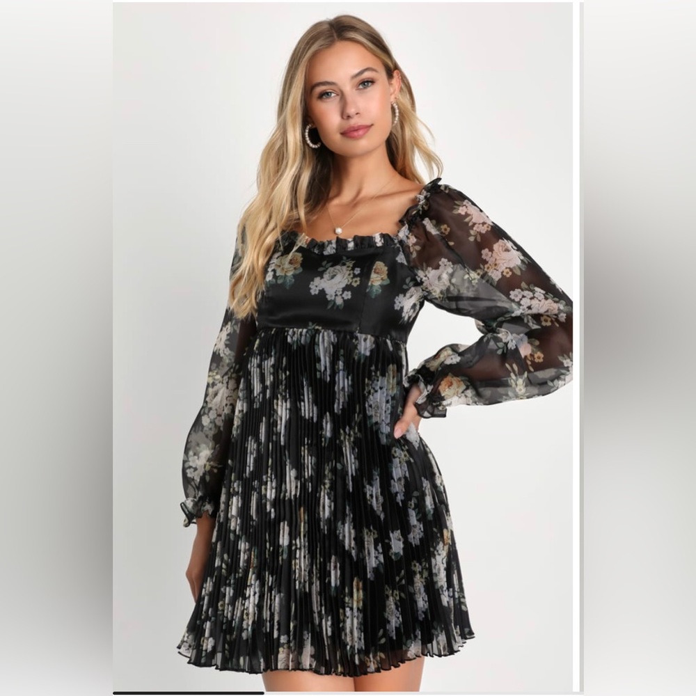 Lulu’s Sweetest Affection Babydoll Mini Dress